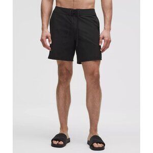 Classic-Fit Linerless Board Short 7" - Black